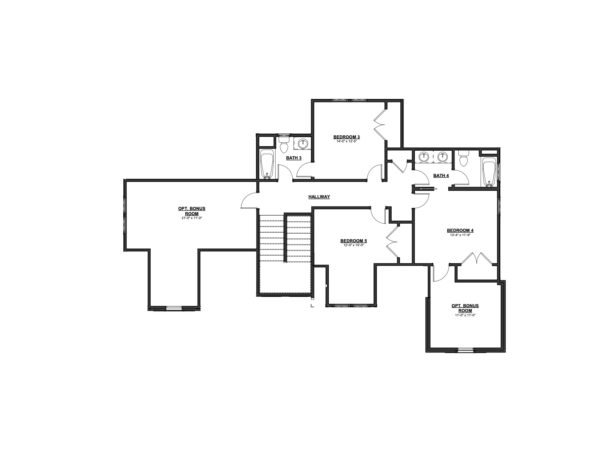 2nd floor functional home layout