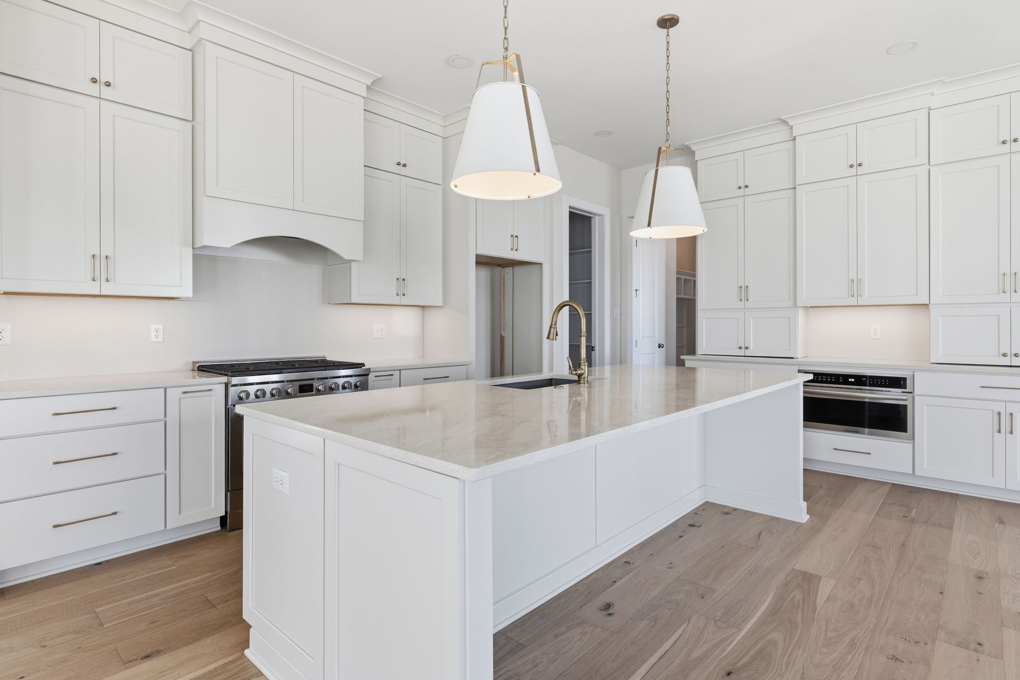 Island and kitchen counters